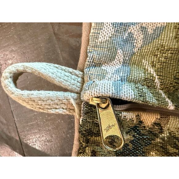 Vintage Talon Tapestry Zippered Garment Bag Luggage Cottage Core Feminine - Picture 9 of 10